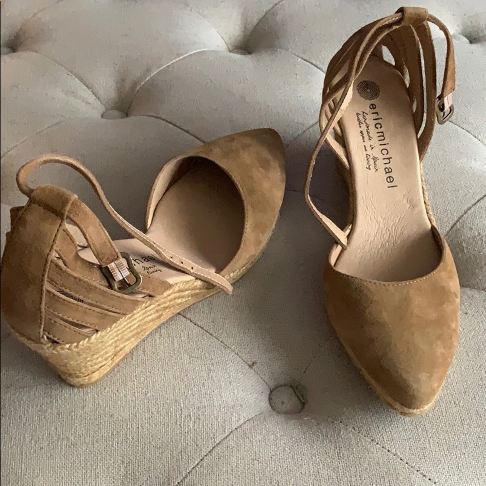 Brand new Eric Micheal espadrilles